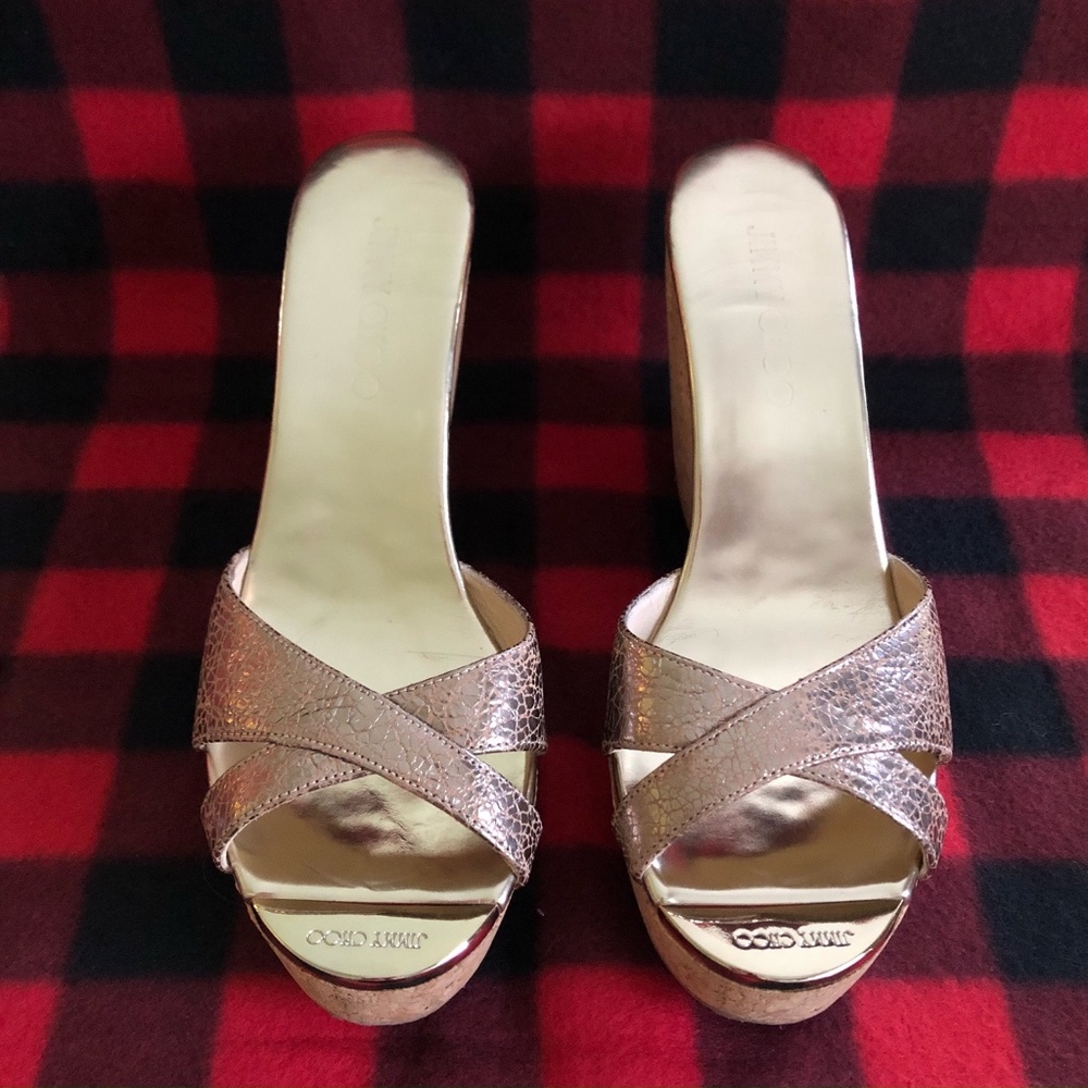Jimmy Choo slides
